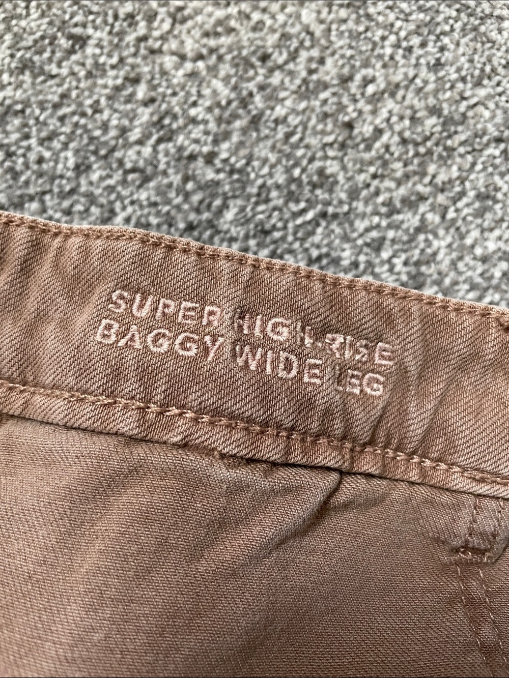 Super High Rise Baggy Wide Leg Jeans - American Eagle - Picture 4 of 5
